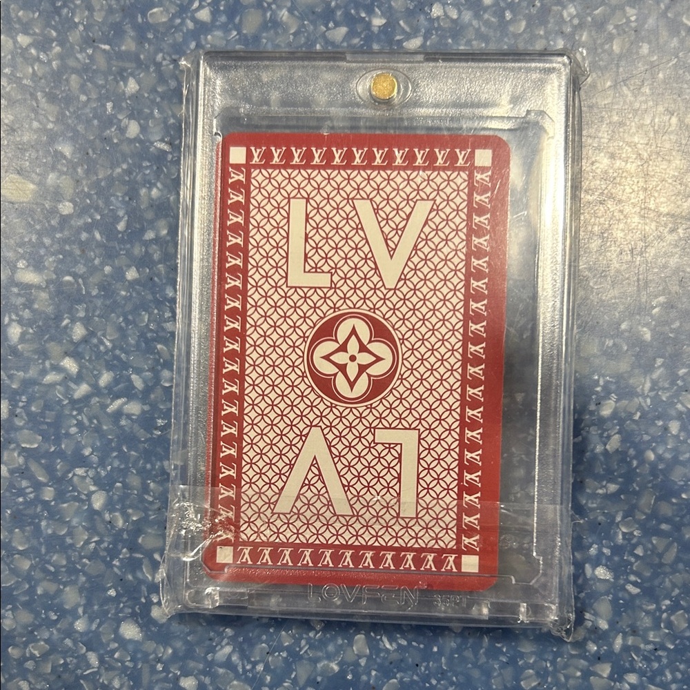 Louis Vuitton Playing Card - Five (5) of Diamonds  New in Plastic